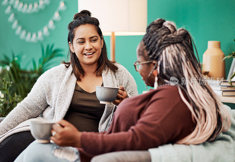 A cozy catch up isn’t complete without coffee